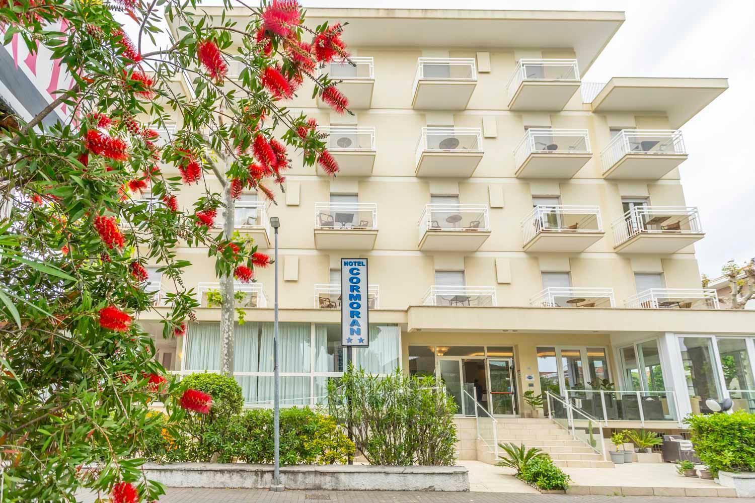 Hotel Cormoran Риччоне Екстер'єр фото
